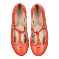 Papanatas Coral Heart Detail T-Strap