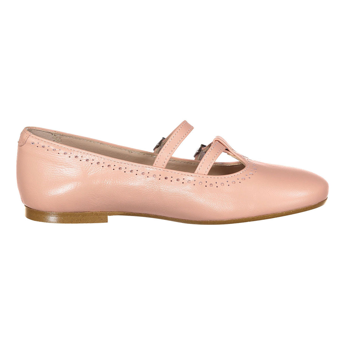 Papanatas Tea Rose Double T-Strap Mary Jane