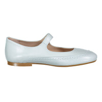 Papanatas Light Blue Wingtip Mary Jane