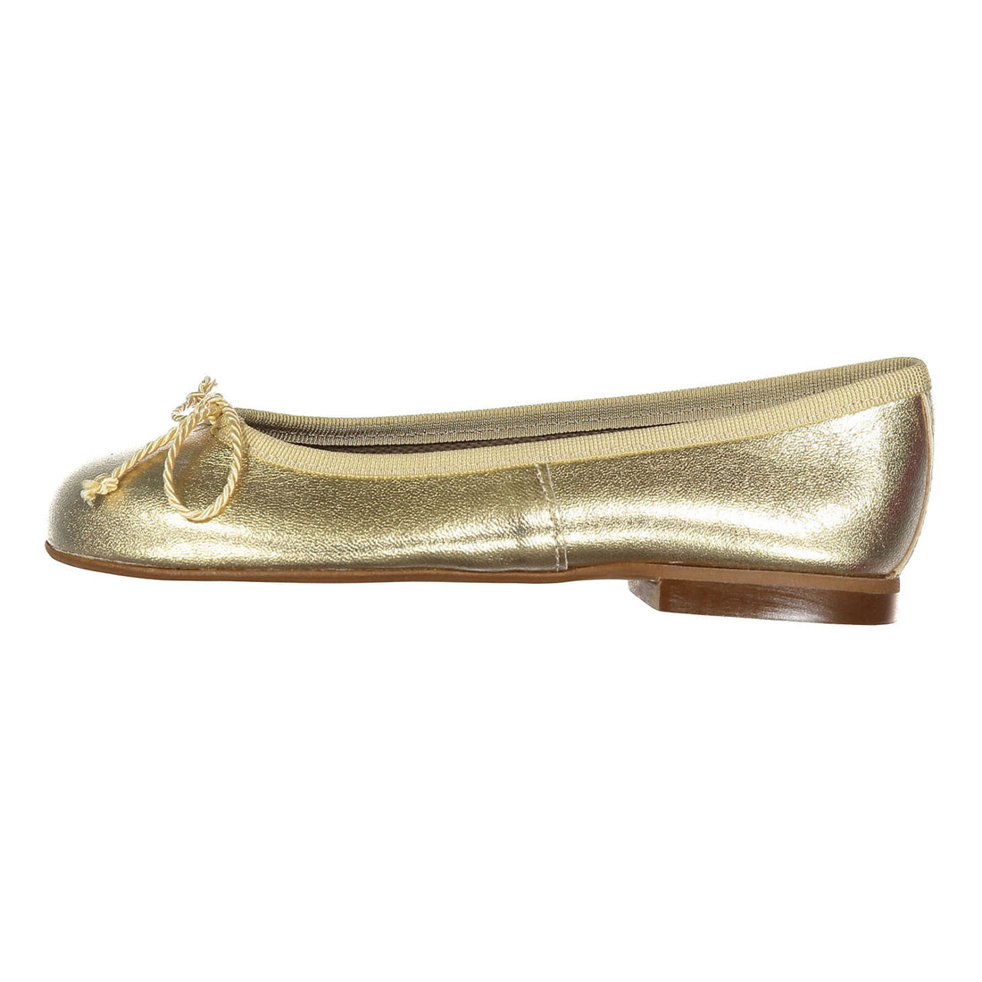 Papanatas Gold  Ballet Flat
