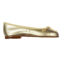 Papanatas Gold  Ballet Flat