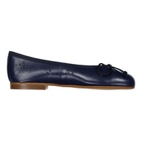 Papanatas Navy Eyelet Ballet Flat
