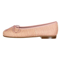 Papanatas Salmon Tweed Ballet Flat