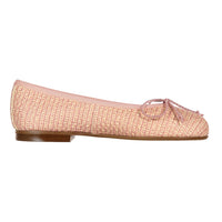 Papanatas Salmon Tweed Ballet Flat