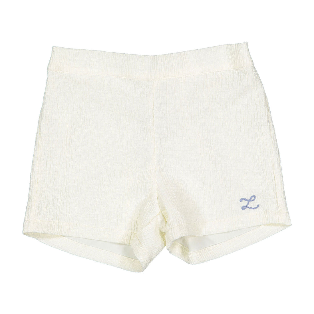 L by Ladida Cream Seersucker Short