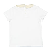 L by Ladida Cream Collar Tee
