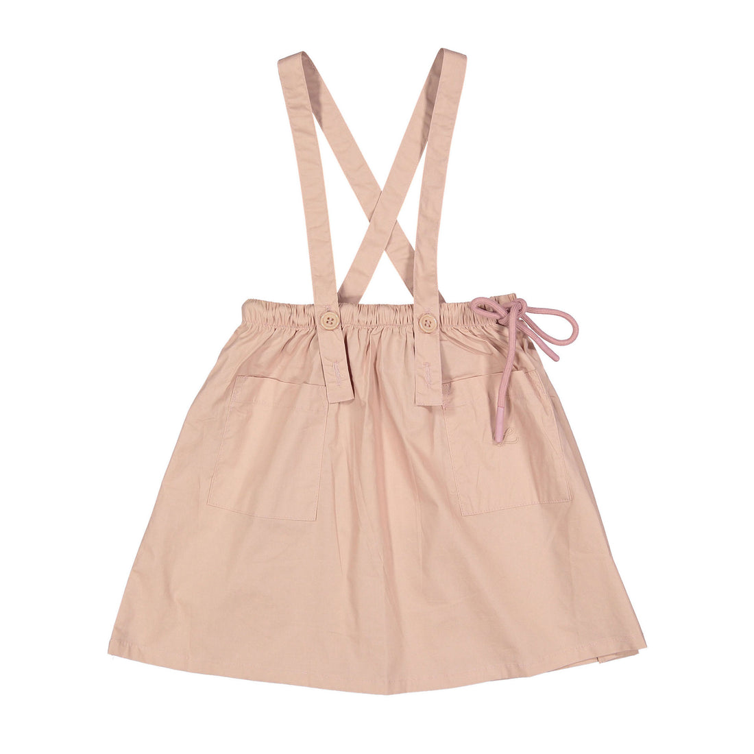 L by Ladida Mauve Suspender Pocket Skirt