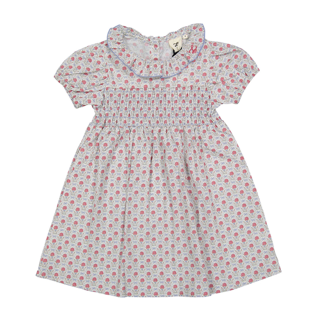 L by Ladida Bouquet Short Sleeve Dress