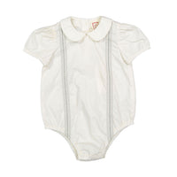 1984 Cream Cross Stitch Shirt Onesie