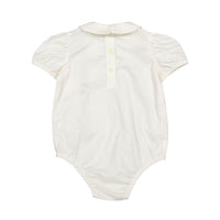 1984 Cream Cross Stitch Shirt Onesie