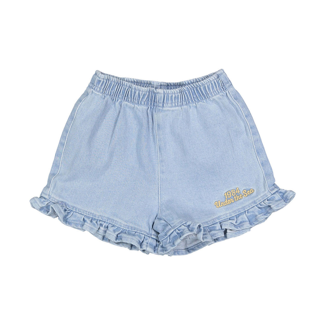 1984 Denim Ruffle Short