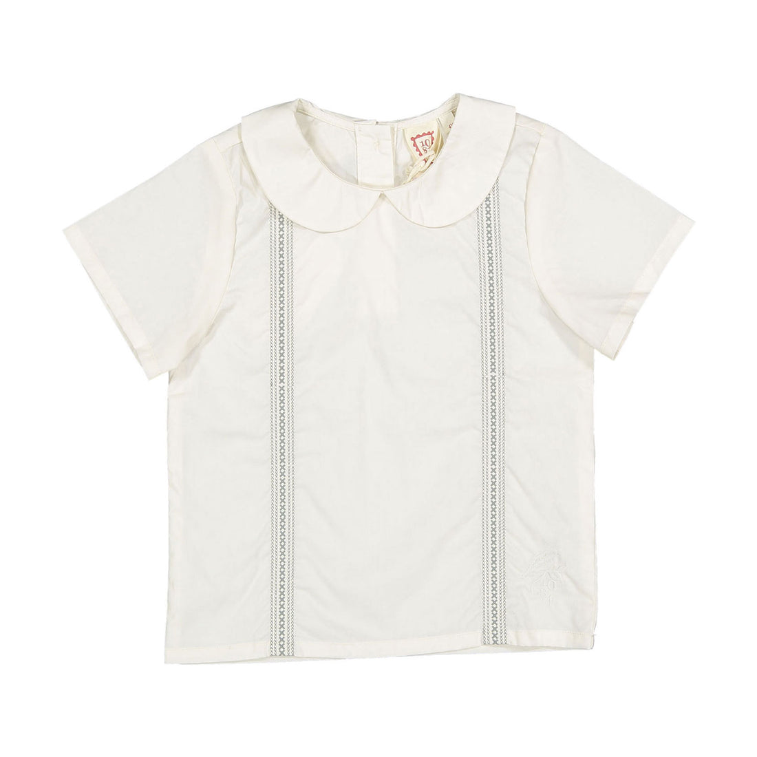 1984 Cream Cross Stitch Shirt