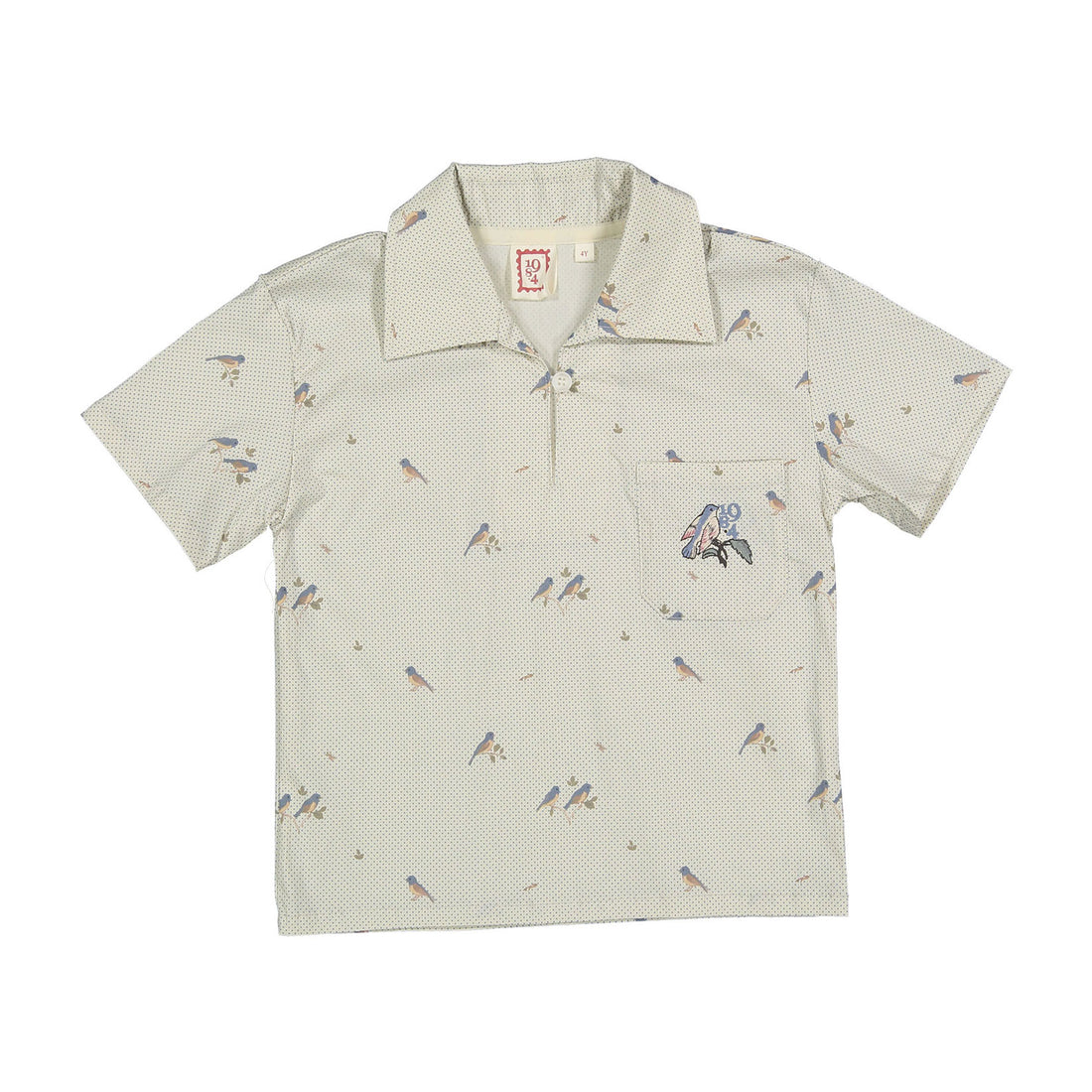1984 Bird Printed Shirt