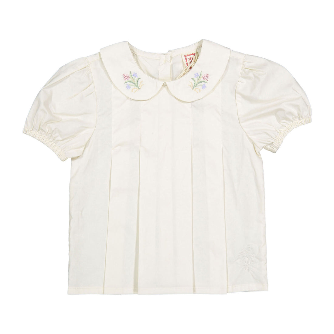 1984 Rose Embroidered Blouse