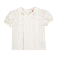 1984 Rose Embroidered Blouse