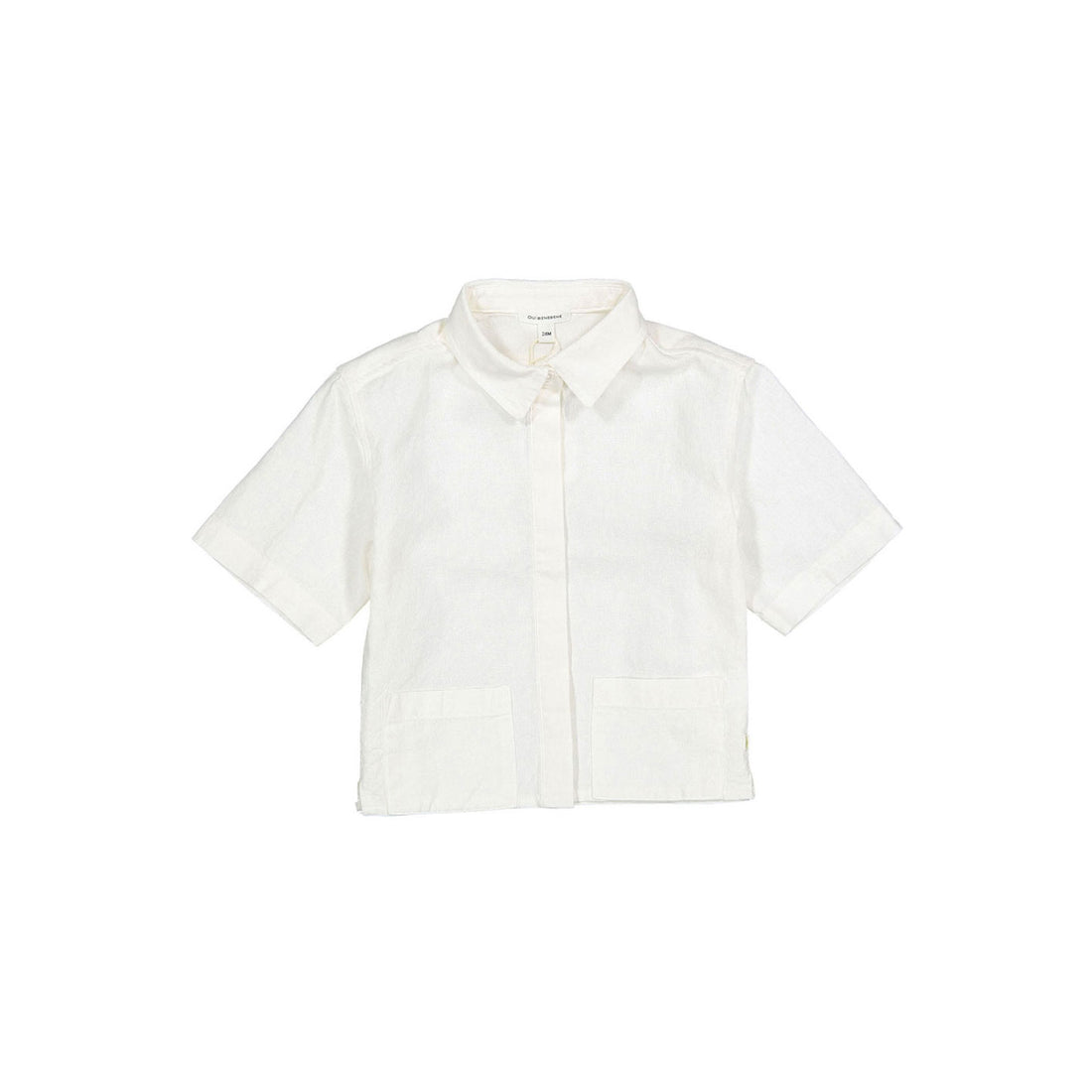 Bene Bene Ivory Soft Linen Pocket Shirt
