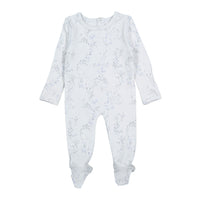 Lovely Littles The Printed Romper - Joy Blue