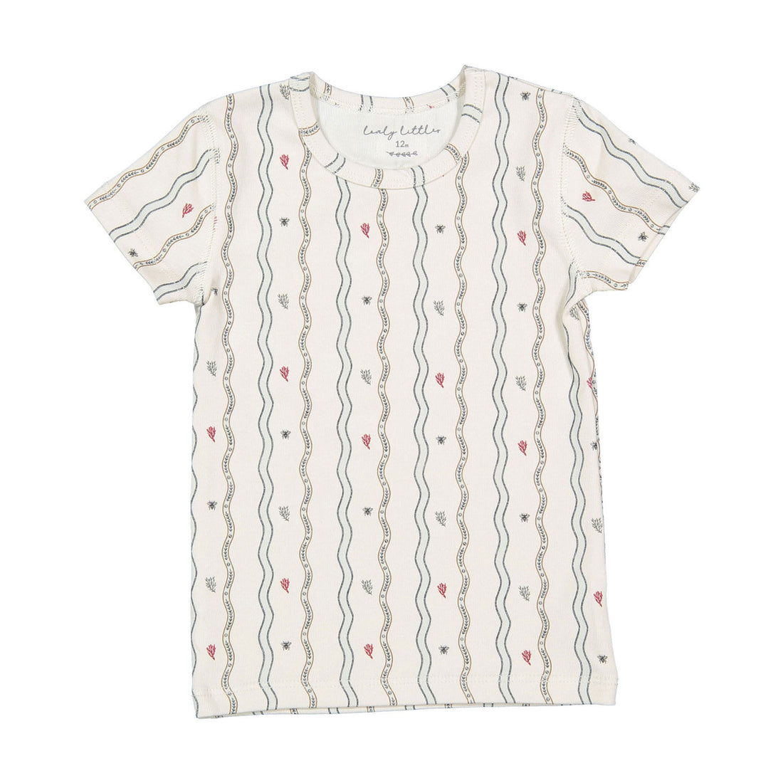 Lovely Littles The Printed Short Sleeve Tee - Meri Sea