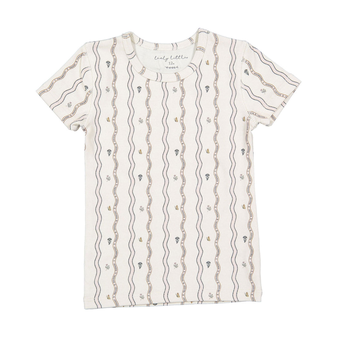 Lovely Littles The Printed Short Sleeve Tee - Meri Flora