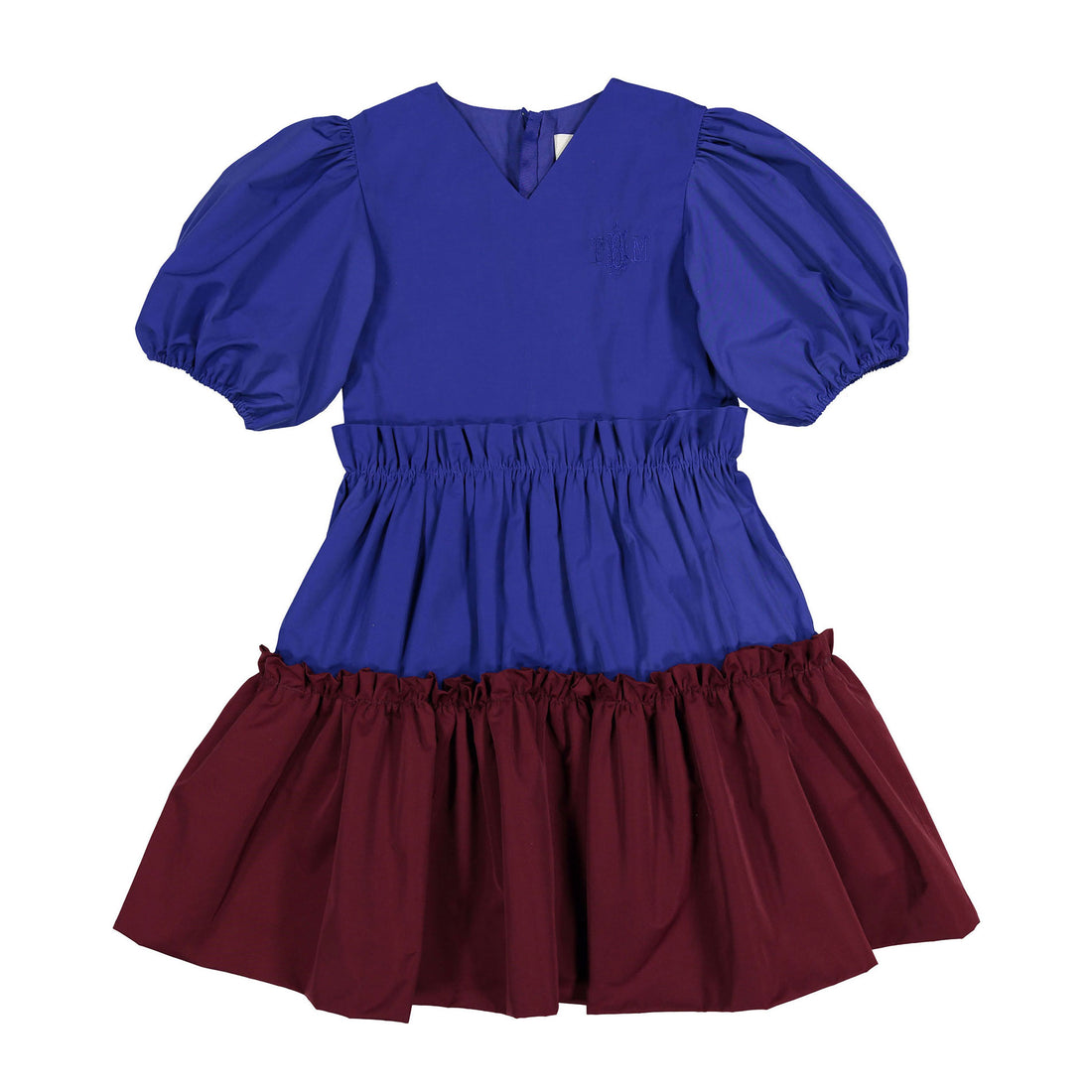 The Middle Daughter Majorelle Blue & Date Upper Crust Dress