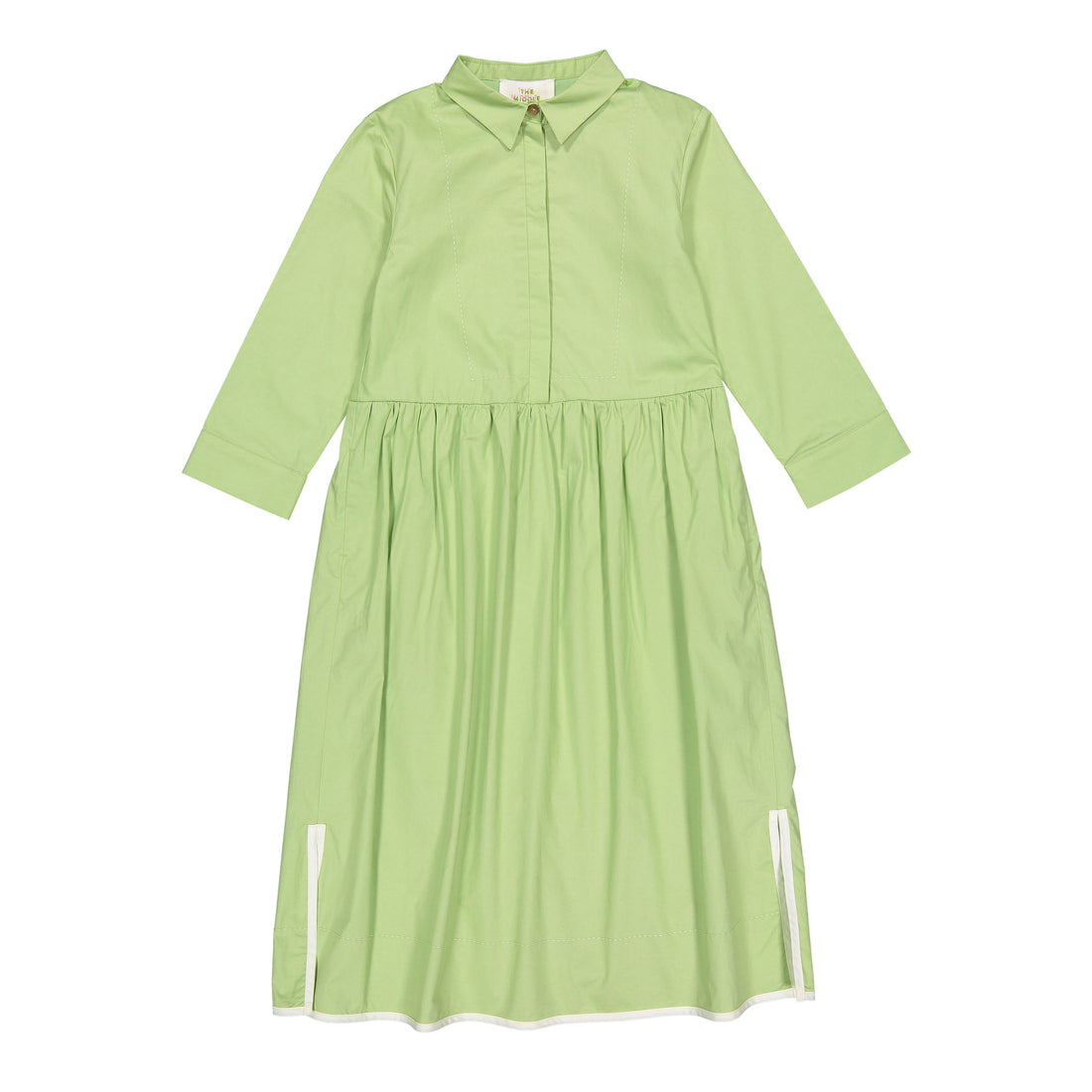The Middle Daughter Matcha Over Easy Dress