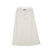 Clubhouse Heather Grey Double Waistband Terry Skirt