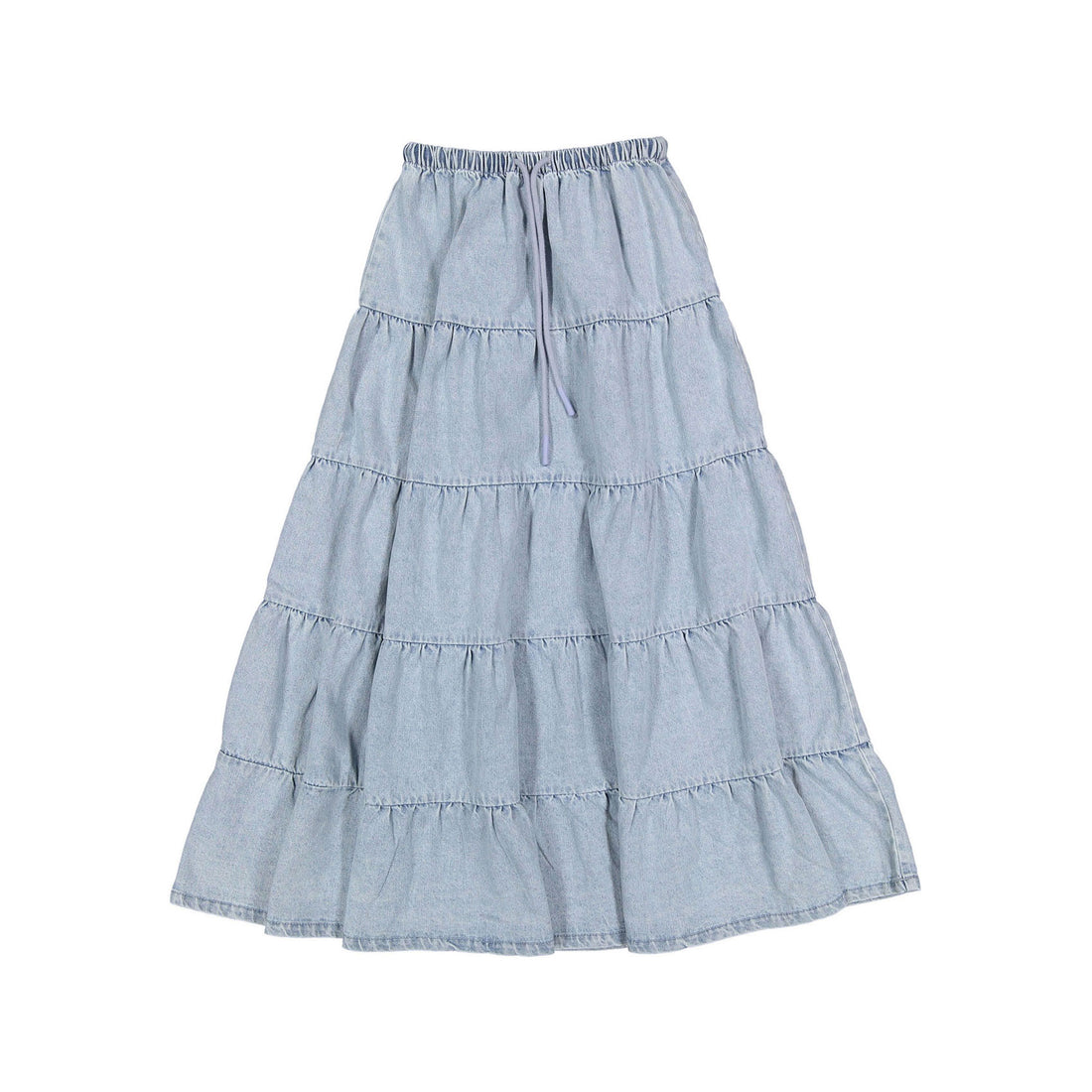 Clubhouse Denim Tiered Skirt