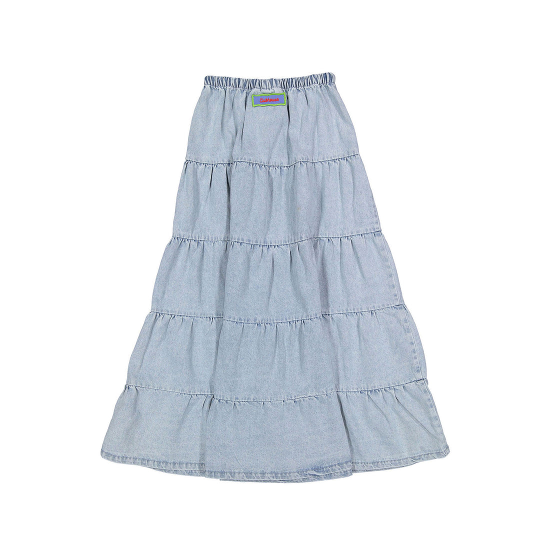 Clubhouse Denim Tiered Skirt
