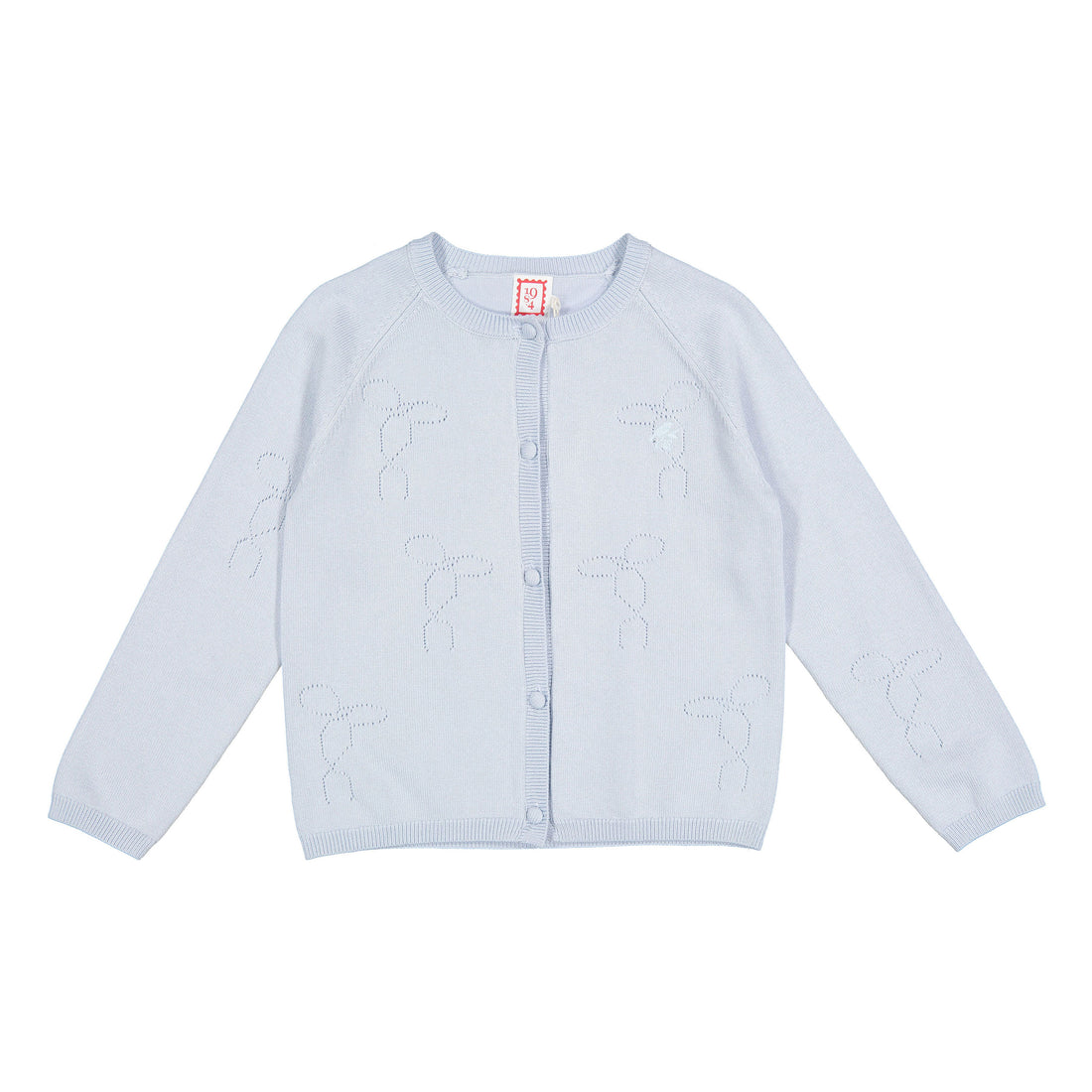 1984 Blue Embroidered Cardigan