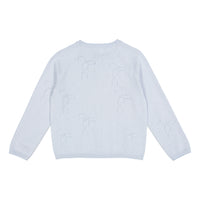1984 Blue Embroidered Cardigan