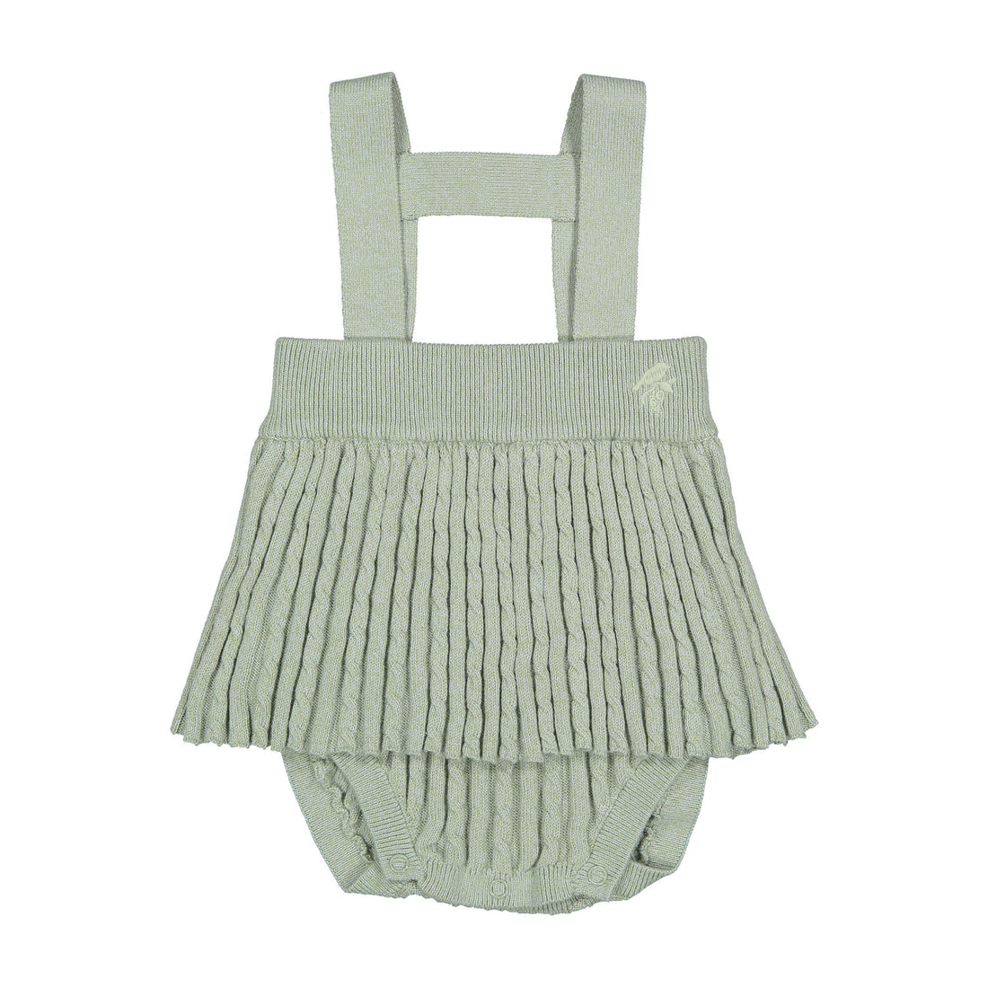 1984 Sage Cable Knit Strap Bloomer