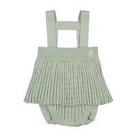 1984 Sage Cable Knit Strap Bloomer