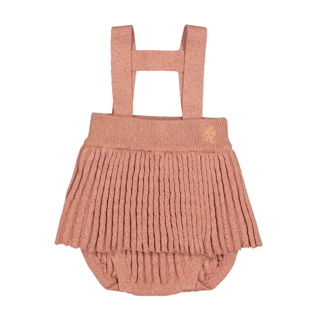 1984 Raspberry Cable Knit Strap Bloomer