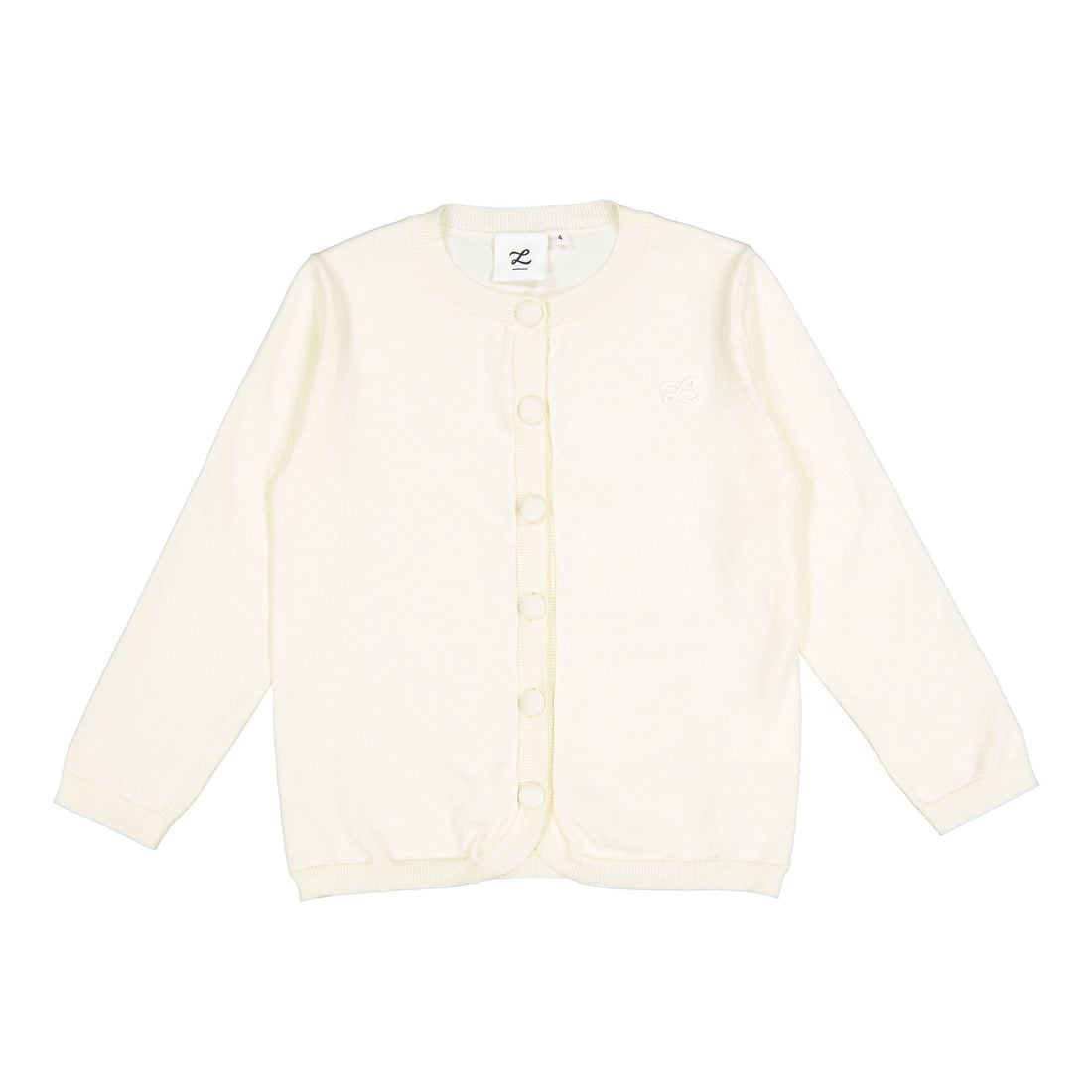 L by Ladida Cream Basic Cardigan