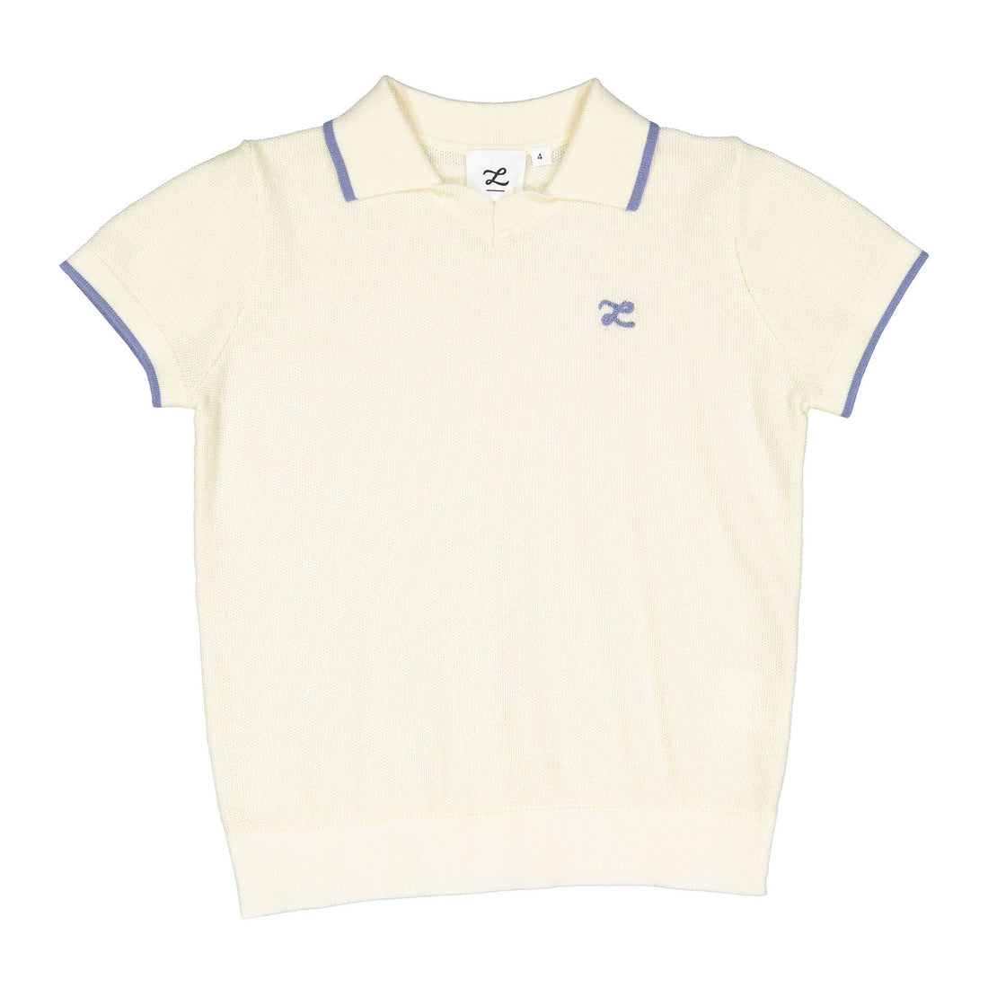L by Ladida Cream V Neck Line Sweater