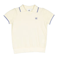 L by Ladida Cream V Neck Line Sweater