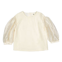 L by Ladida Cream Puff Blouse
