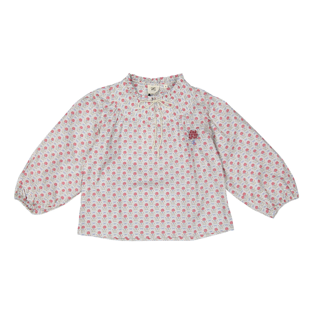 L by Ladida Bouquet Long Sleeve Blouse