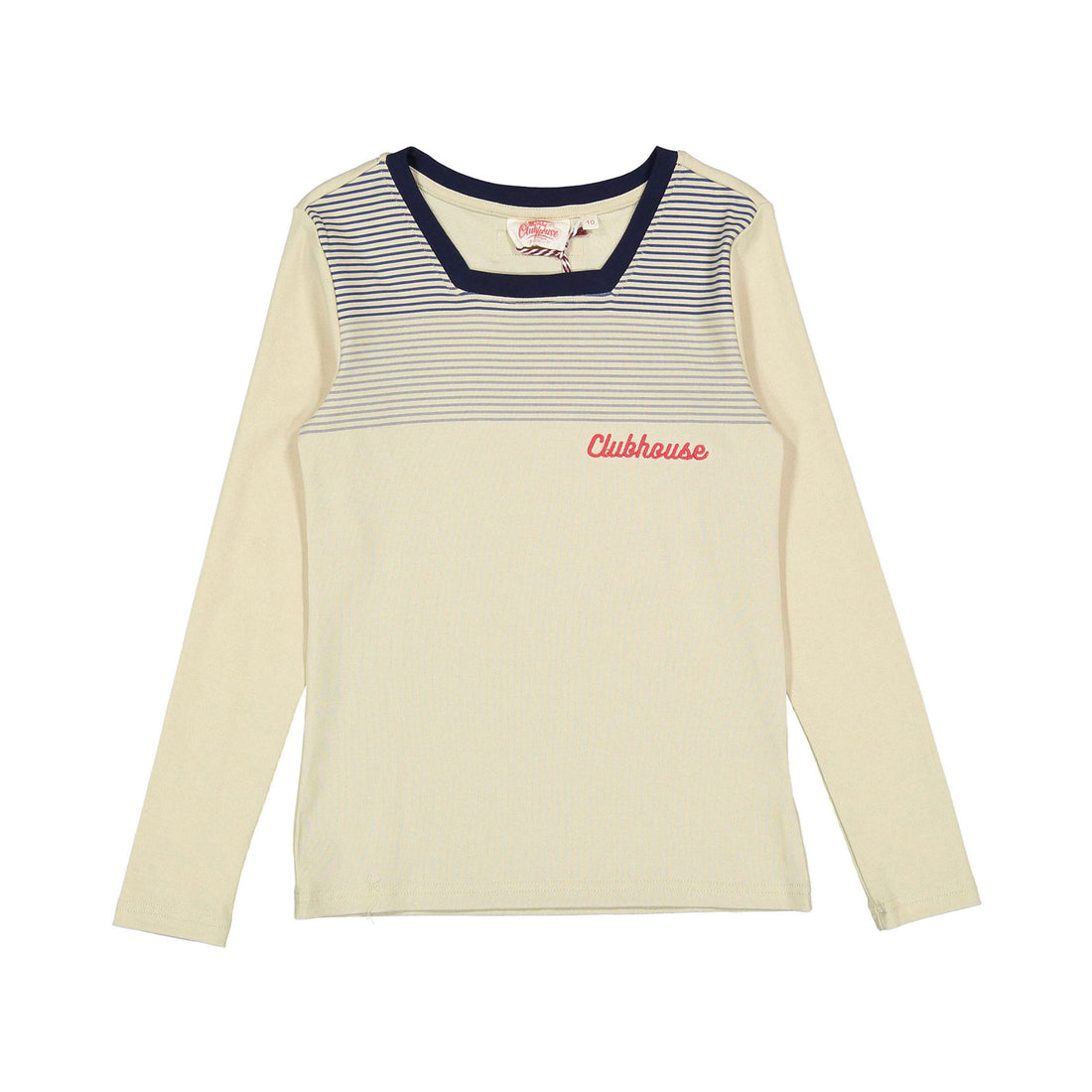 Clubhouse Oatmeal Square Neck Tee