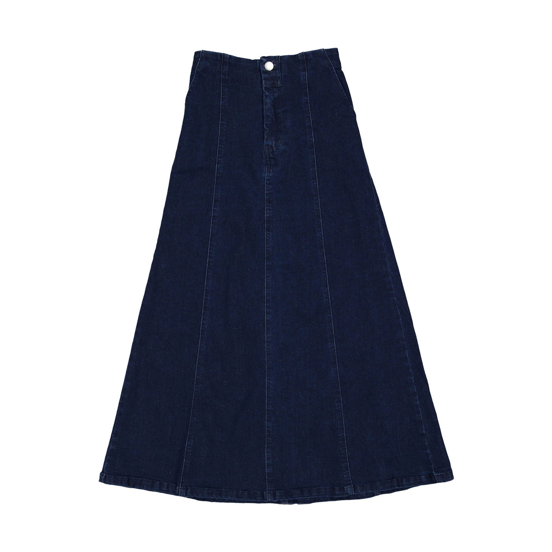 Clubhouse Dark Denim Paneled Skirt