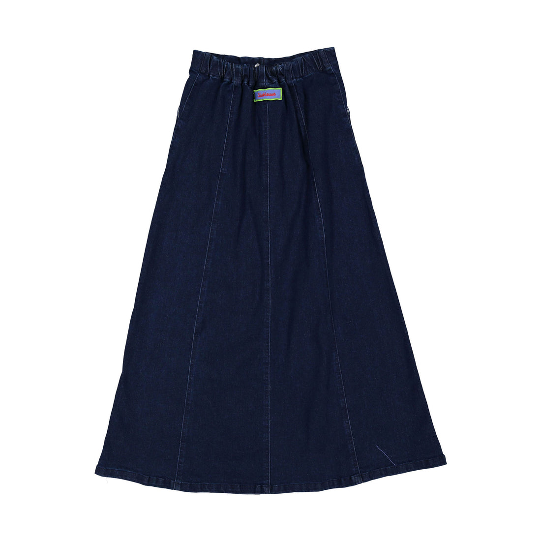 Clubhouse Dark Denim Paneled Skirt