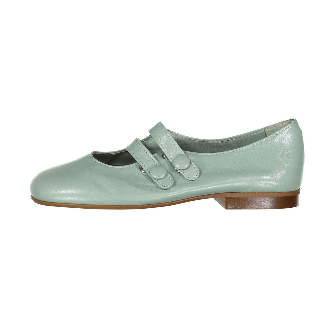 Papanatas Mint Double Strap Mary Jane
