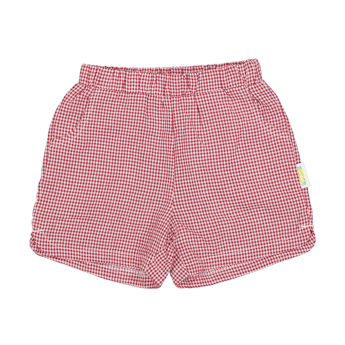 1984 Red Checked Shorts