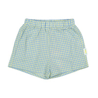 1984 Blue Checked Shorts
