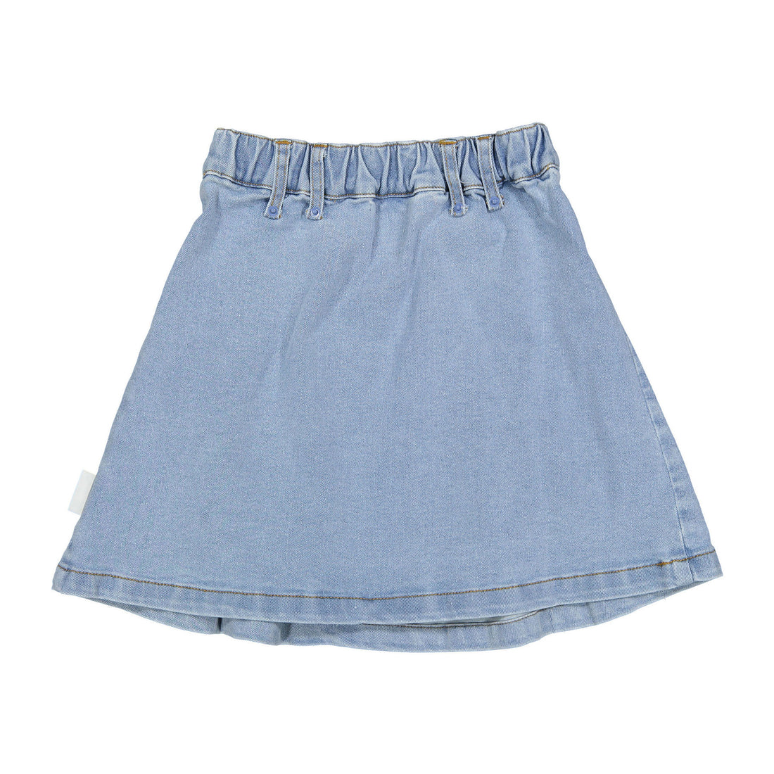 1984 Denim Pleated Skirt