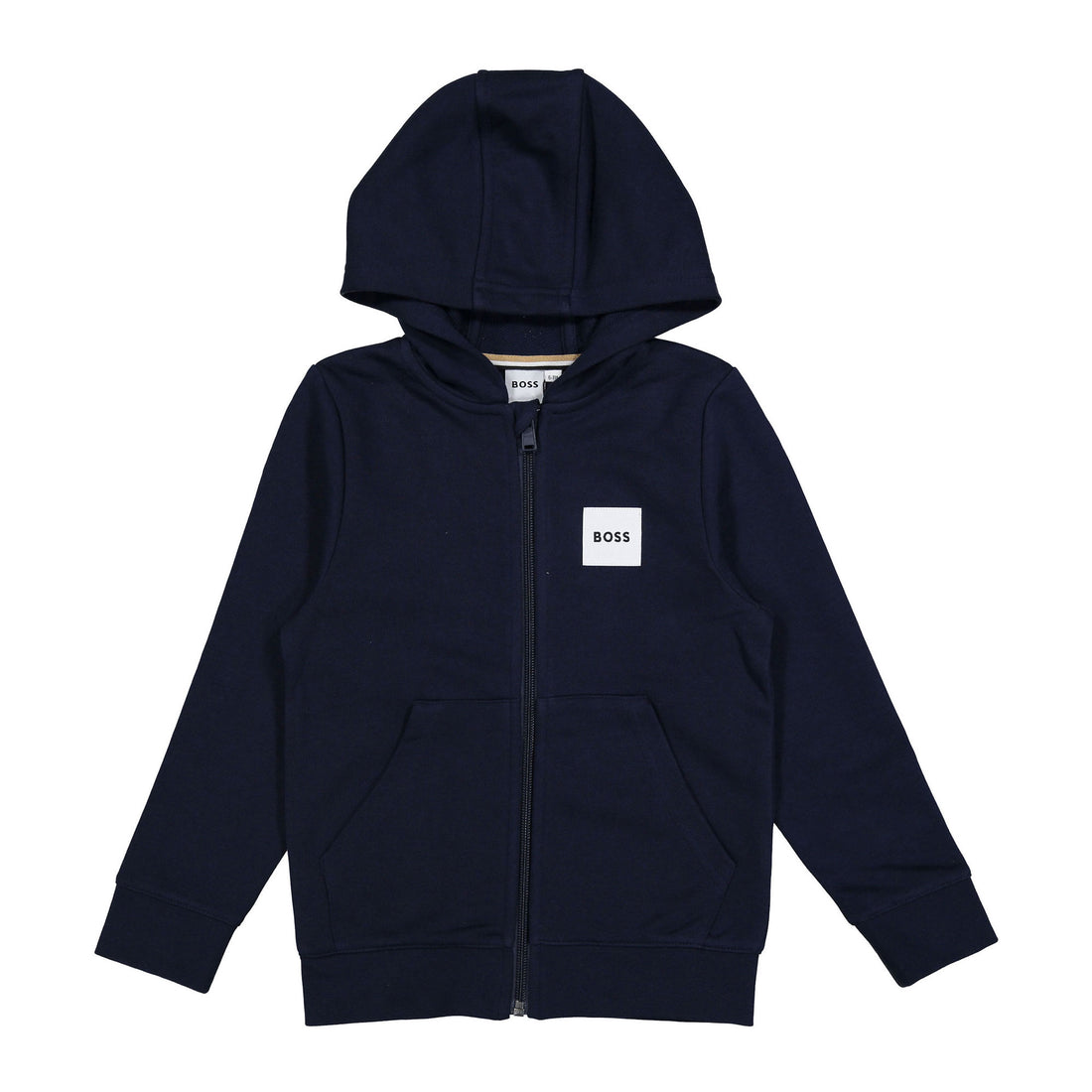 Hugo Boss Navy Zip-Up Hoodie