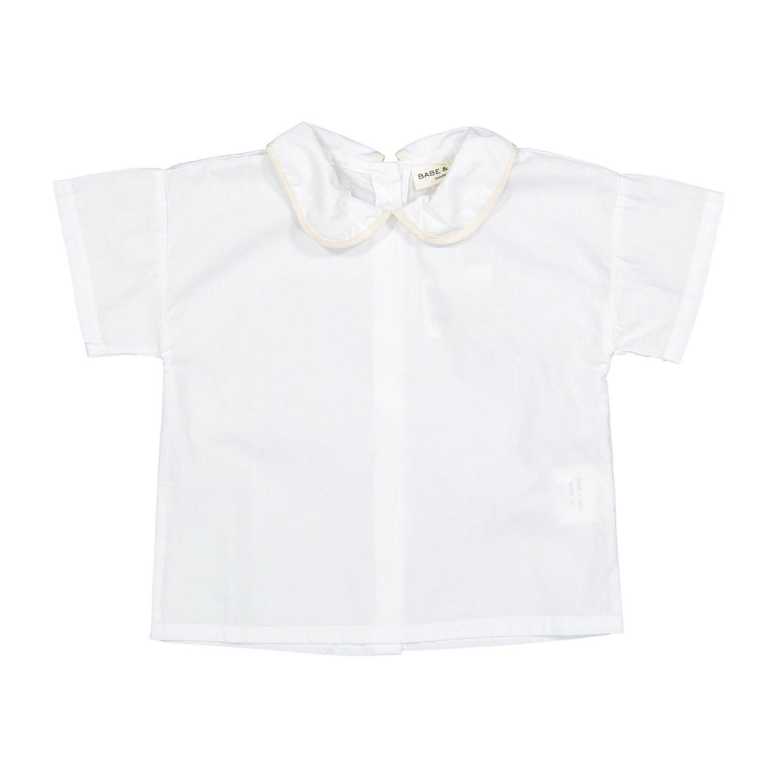 Babe and Tess White/Natural Jacob Blouse