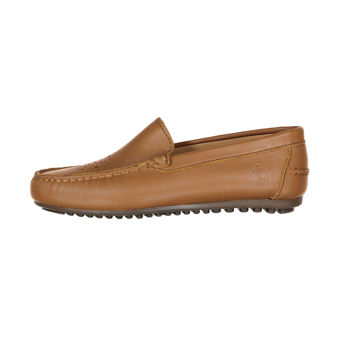 Ladida Shoes Luggage Eyelet Design Loafers