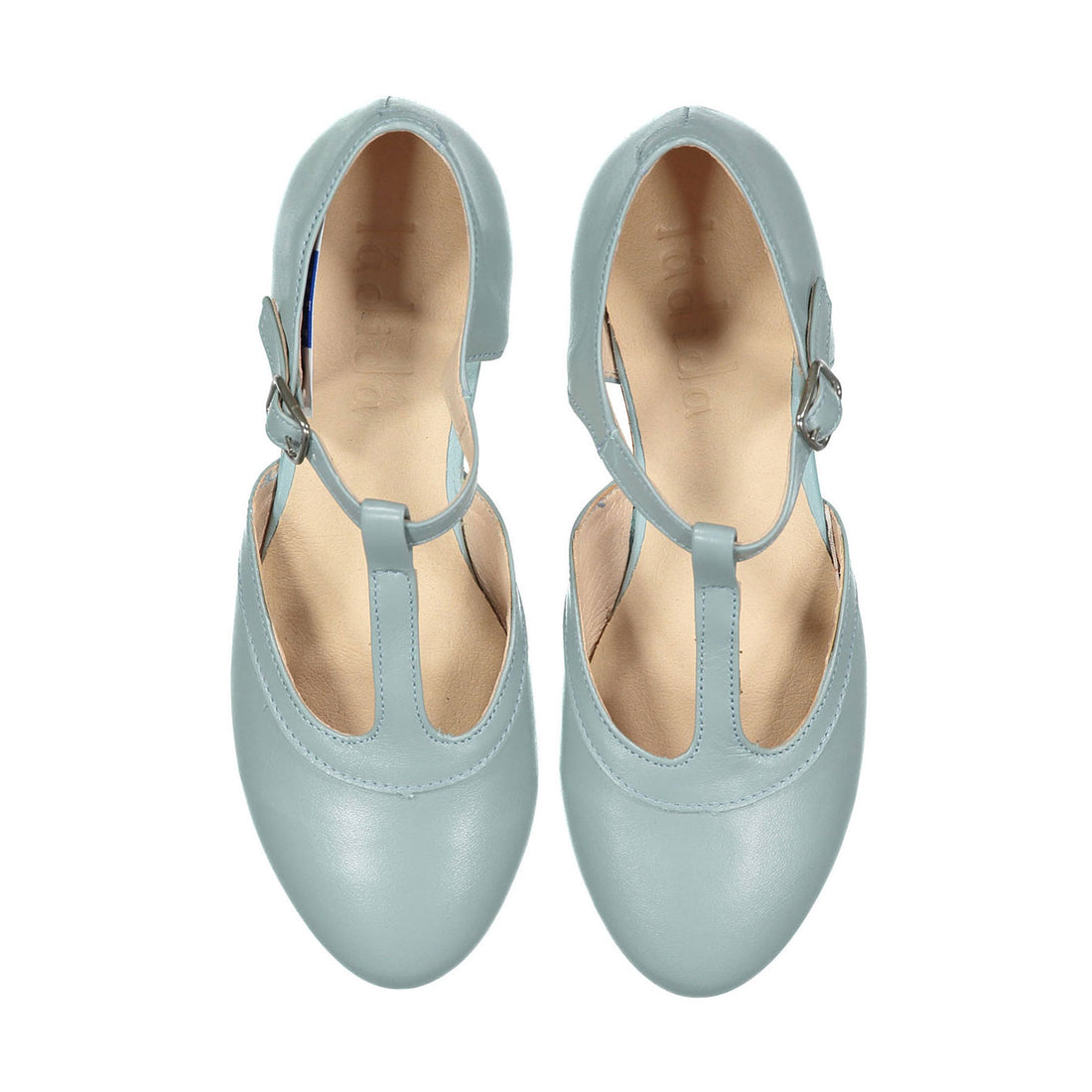 Ladida Shoes Mint T Strap Flat