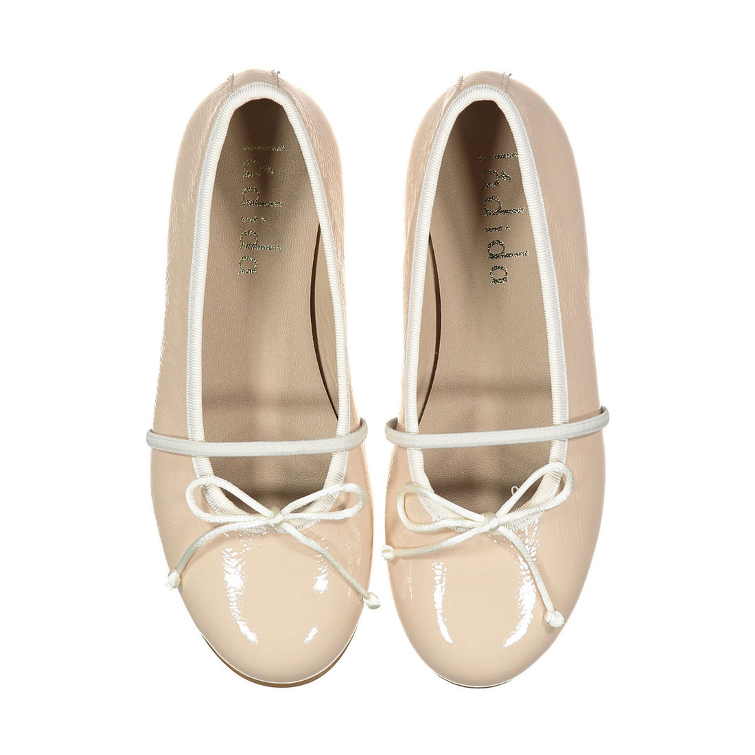 Ladida Shoes Nude Strap Ballet Flat